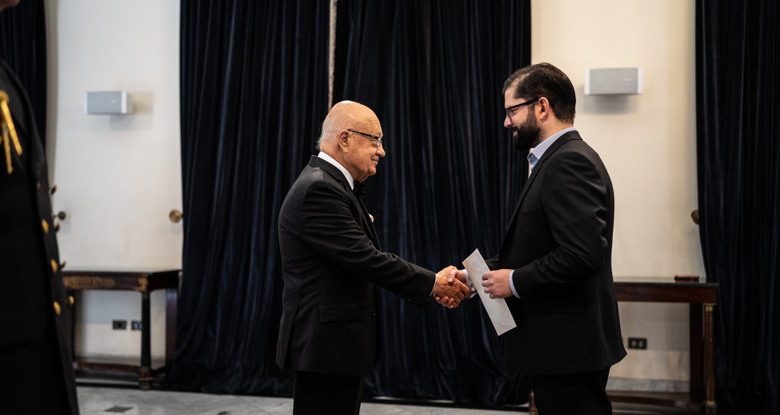 The Ambassador of the Order of Malta to Chile presented his credentials